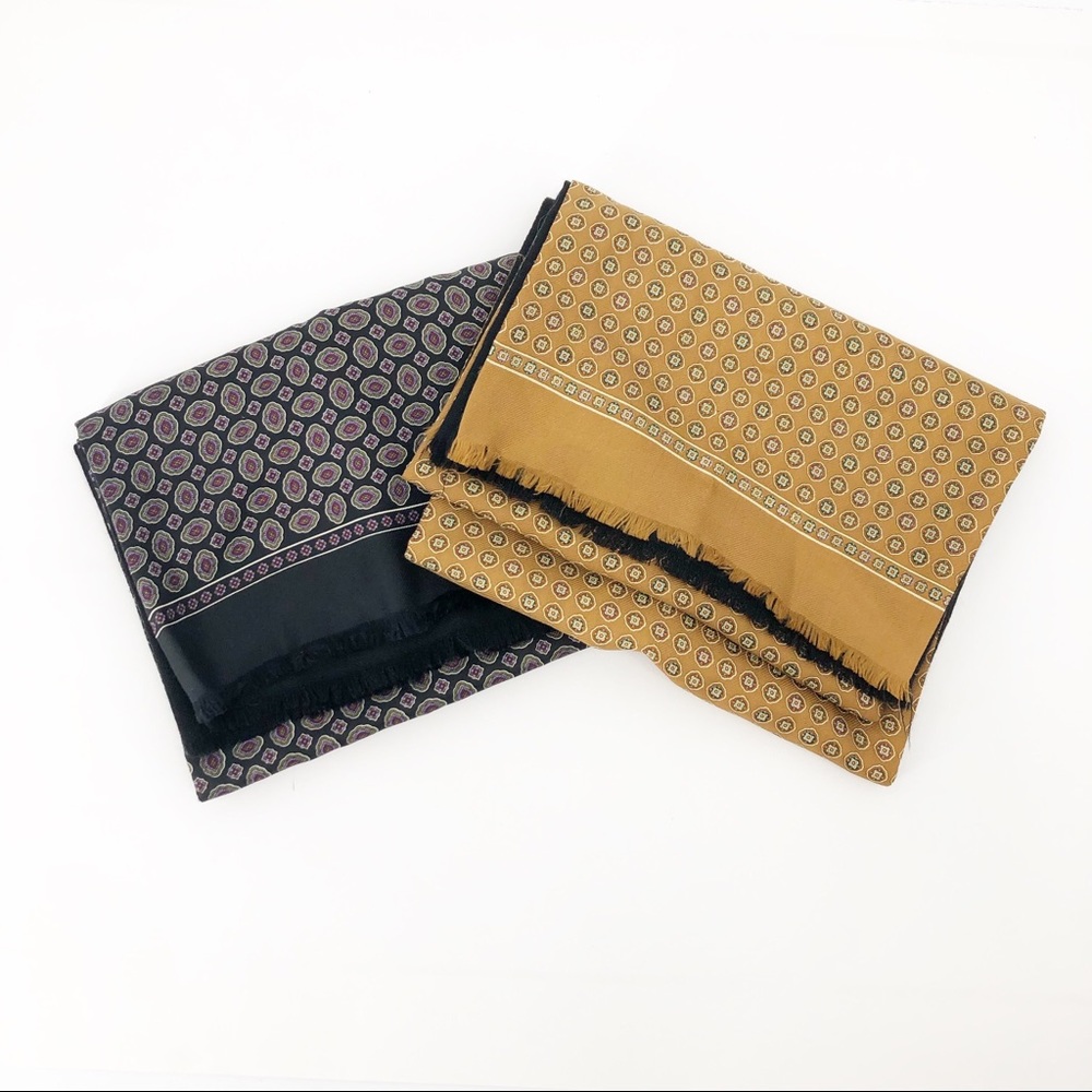GRANT THOMAS 2 Lightweight Wool scarves Men’s